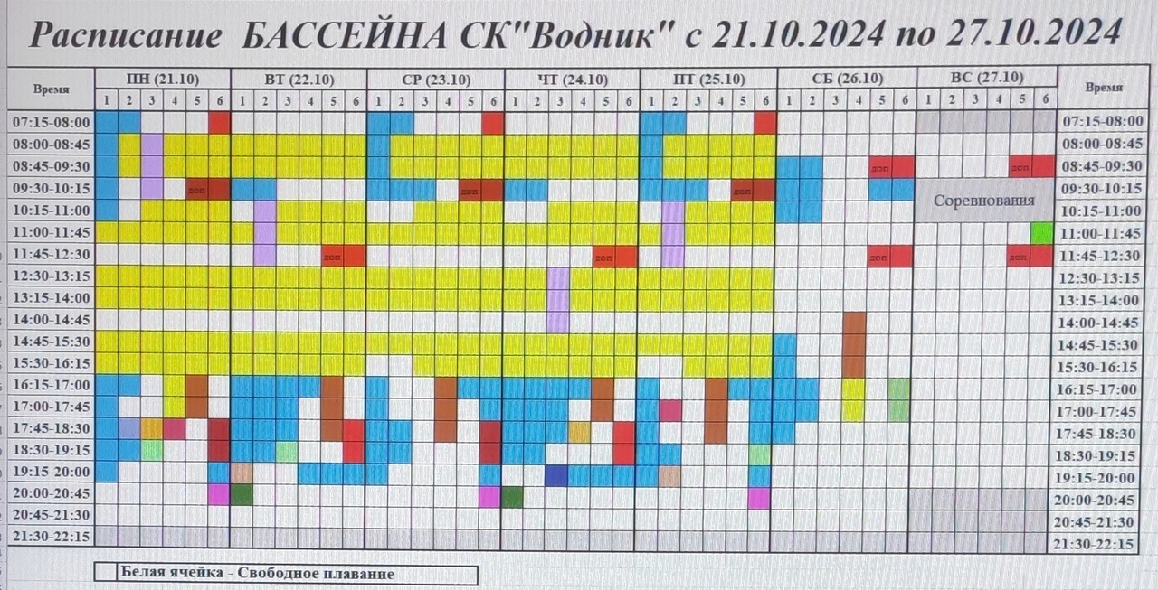 Плавательный бассейн «Водник»