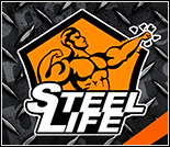 Лого Атлетический клуб «Steel Life»