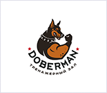 Лого Тренажерный зал «Doberman»