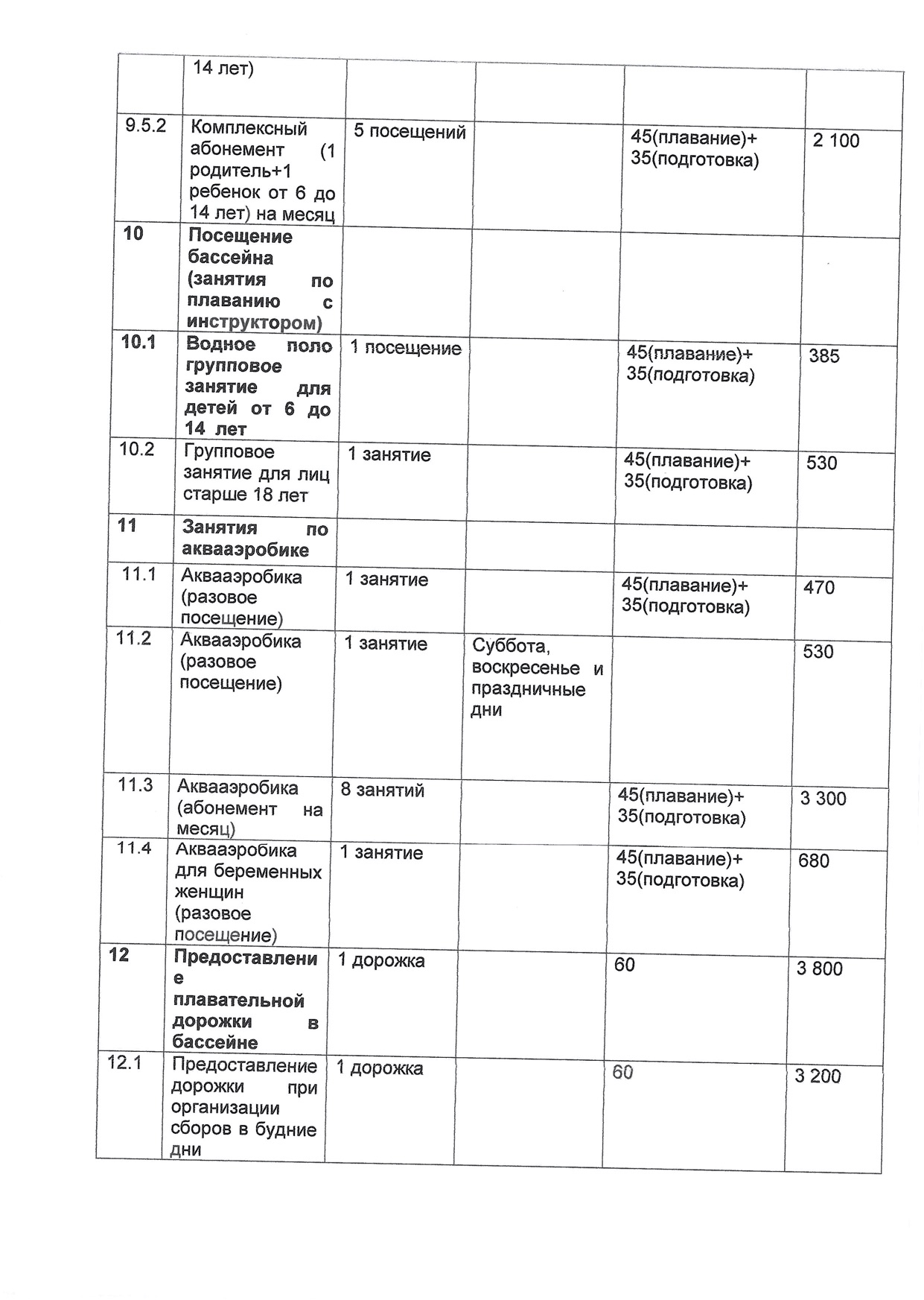 Плавательный бассейн «Кашалот»