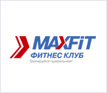 Лого Фитнес-клуб «MAXFIT»