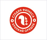 Лого Студия фитнеса «Крепкий Орешек»