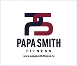 Лого Фитнес-клуб «Papa Smith» (Трёхгорка)