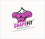 Лого Фитнес-клуб «GrapeFit»