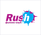 Лого Фитнес-клуб «Rush»