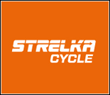 Лого Сайкл-студия «Strelka Cycle»