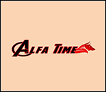 Лого Фитнес-зал «ALFA TIME»