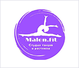 Лого Студия танца и растяжки «Malen.fit»