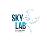 Лого Студия воздушной гимнастики «Sky Lab»