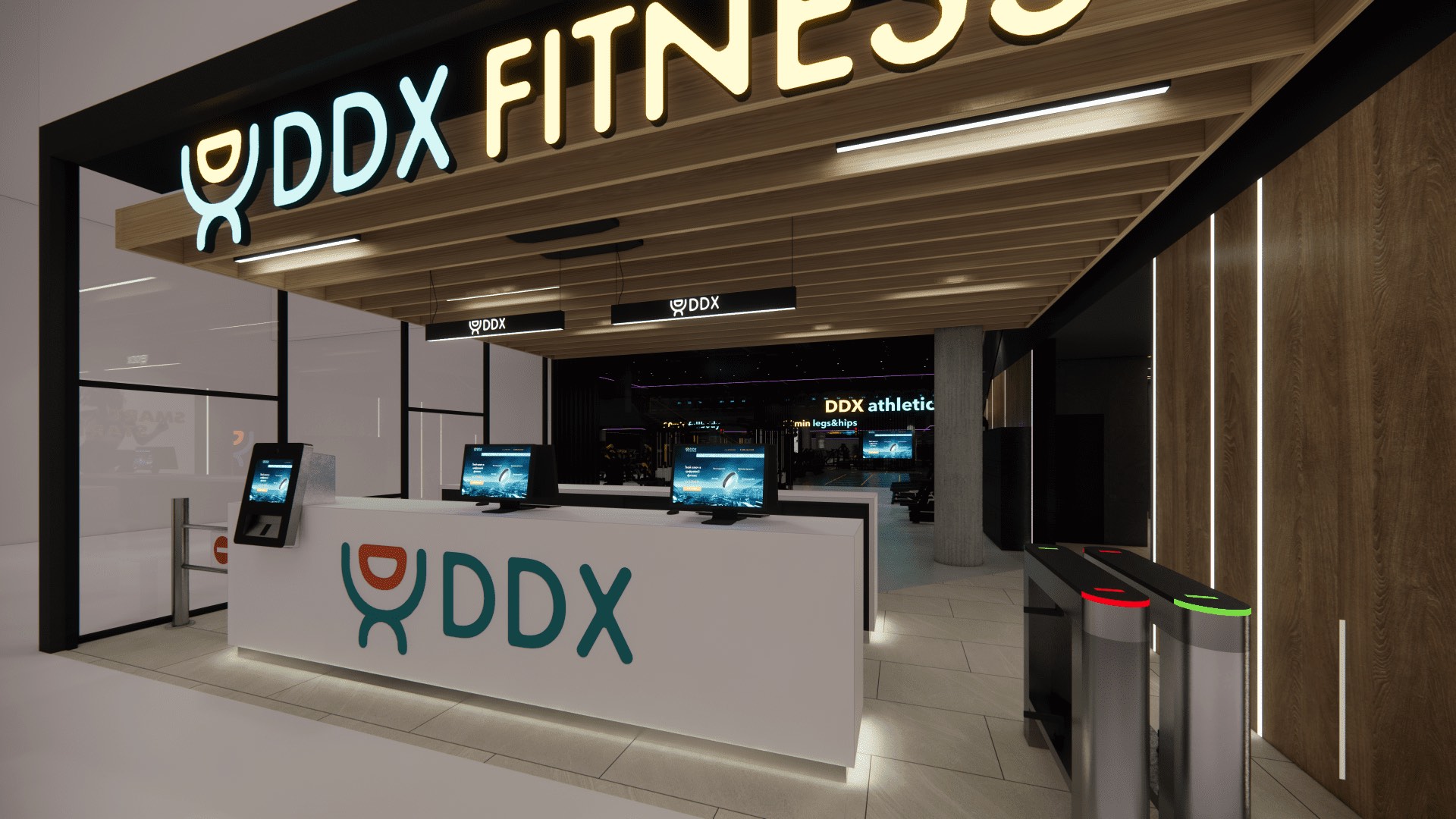 Фитнес-клуб «DDX Fitness» (Янтарь)