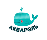 Лого Детский бассейн «Акварель»
