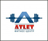 Лого Фитнес-клуб «Атлет»
