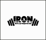 Лого Тренажерный зал «IRON»