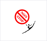 Лого Студия фитнеса «Non-Stop»