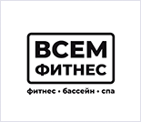 Лого Фитнес-клуб «Всемфитнес»