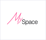 Лого Студия фитнеса и растяжки «My Space»