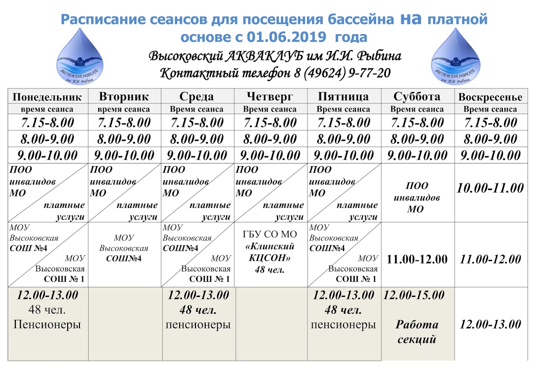 Акваклуб им. И.И. Рыбина
