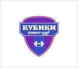 Лого Фитнес-клуб «Кубики»