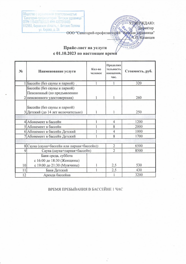 Санаторий-профилакторий «Вятская здравница»