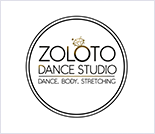Лого Студия растяжки и фитнеса «Zoloto»