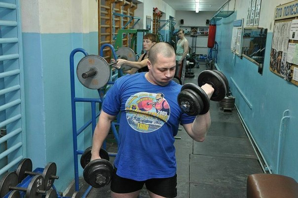 Зал силовой подготовки в ПУ-28