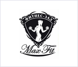 Лого Фитнес-зал «MaxFit»