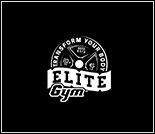 Лого Фитнес-клуб «Elite Gym» (Индустриальный)