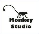 Лого Студия фитнеса и танца «Monkey Studio»
