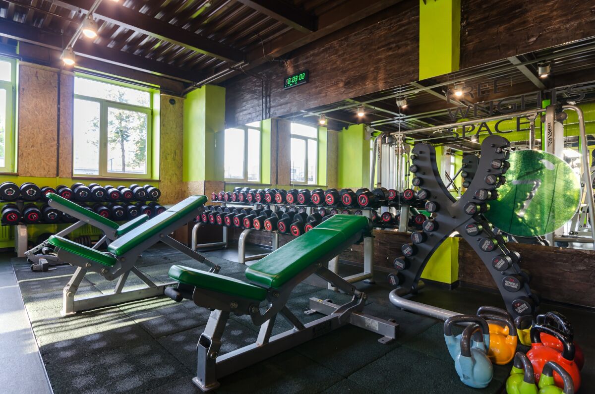 Фитнес-клуб «WeGym» (Зеленый)