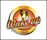 Лого Студия фитнеса и танцев «Wake Up»