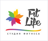 Лого Студия фитнеса «Fit Life»
