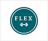 Лого Тренажерный зал «Flex»