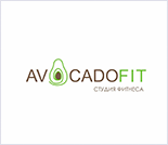 Лого Студия фитнеса «Avocado Fit»